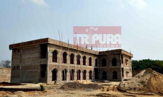 Dharmanagar sub-jail construction work moving at a snail’s pace Dharmanagar sub-jail construction work moving at a snail’s pace